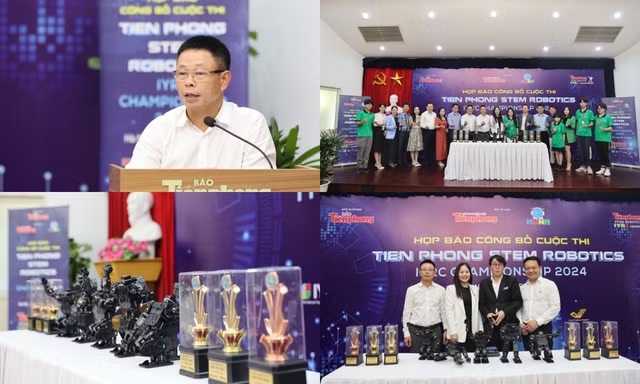 Tien Phong STEM Robotics – IYRC Championship 2024 có giải thưởng lên đến 200 triệu đồng